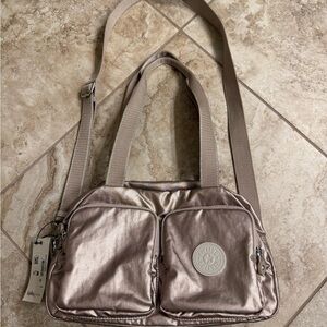 Stylish Metallic Shoulder Bag
